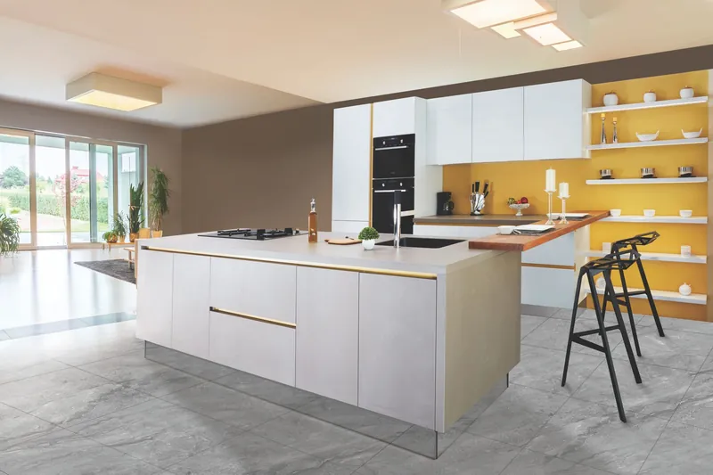 Illustrative stock image for an example listing: Kitchen and dining area of 4-Bedroom Penthouse in Bebek