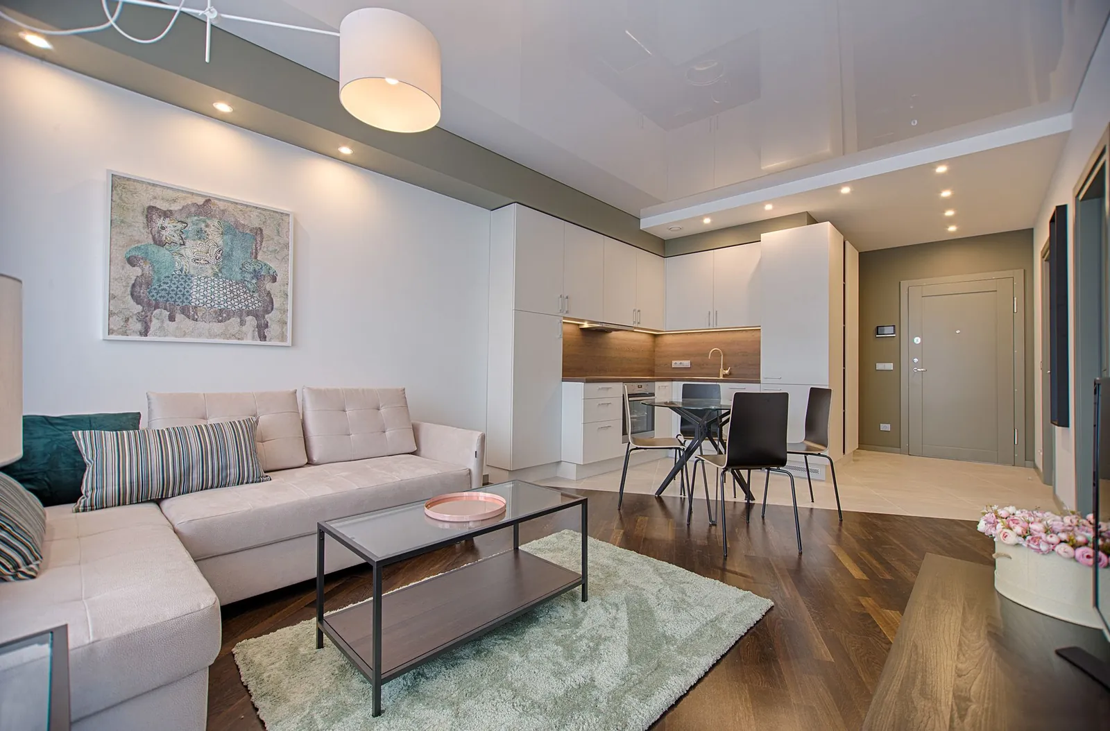 Illustrative stock image for an example listing: Main living area of 3-Bedroom Duplex in Ortaköy