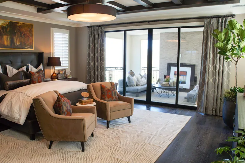 Illustrative stock image for an example listing: Primary bedroom of 2-Bedroom Apartment in Akatlar