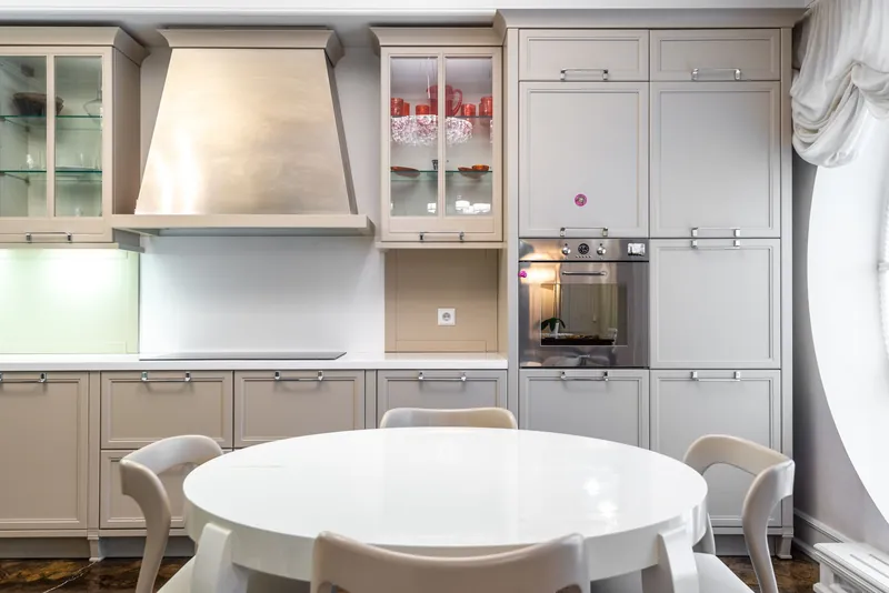 Illustrative stock image for an example listing: Kitchen and dining area of 2-Bedroom Apartment in Nişantaşı