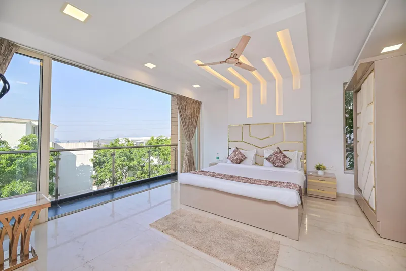 Illustrative stock image for an example listing: Primary bedroom of 1-Bedroom Apartment in Bomonti