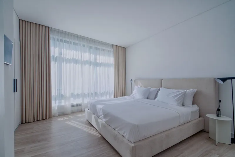 Illustrative stock image for an example listing: Primary bedroom of 3-Bedroom Penthouse in Teşvikiye