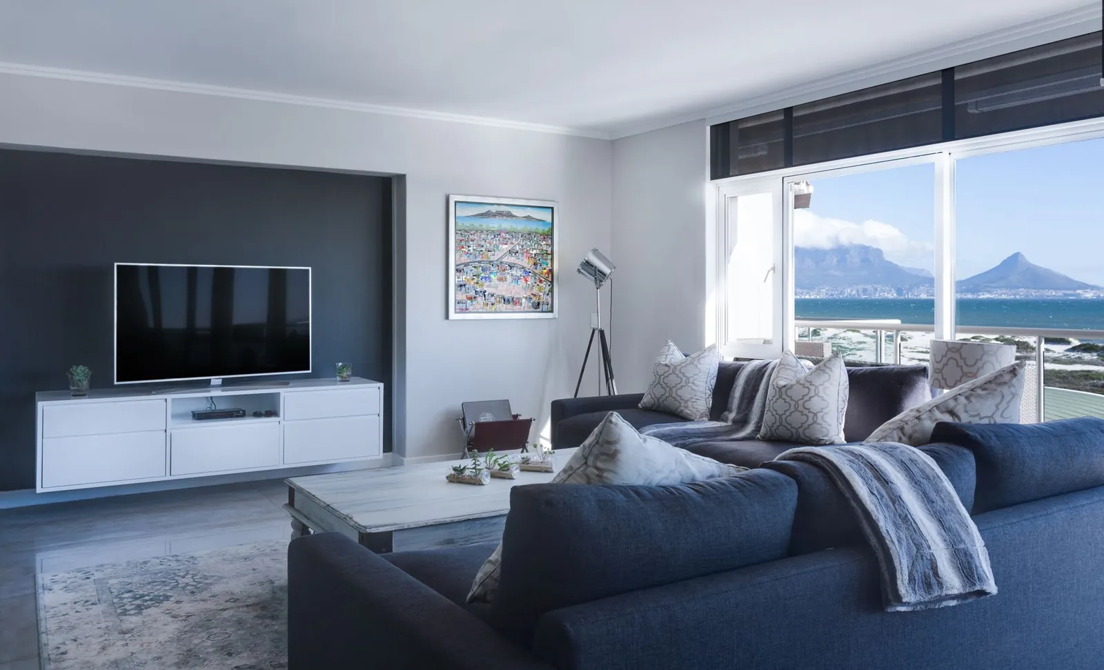 Illustrative stock image for an example listing: Main living area of 3-Bedroom Duplex in Gümüşsuyu