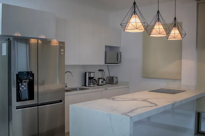 Illustrative stock image for an example listing: Kitchen and dining area of 2-Bedroom Apartment in Kuzguncuk