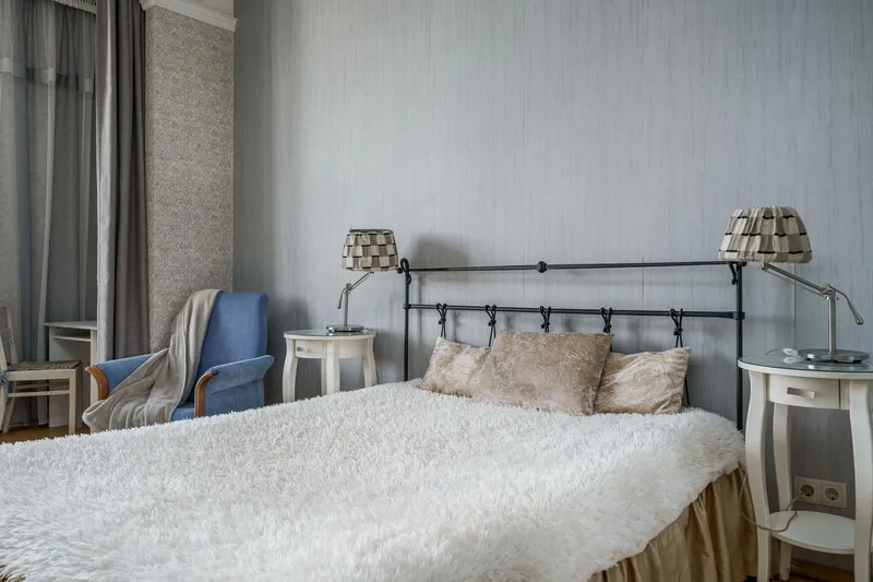 Illustrative stock image for an example listing: Primary bedroom of 3-Bedroom Apartment in Ataköy