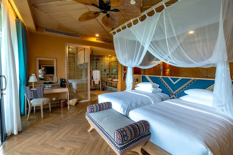 Illustrative stock image for an example listing: Primary bedroom of 3-Bedroom Apartment in Adnan Kahveci