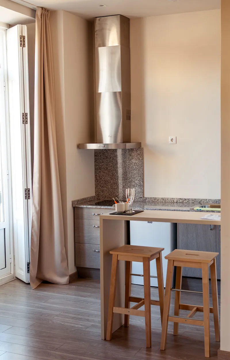 Illustrative stock image for an example listing: Kitchen and dining area of 4-Bedroom Duplex in Cumhuriyet