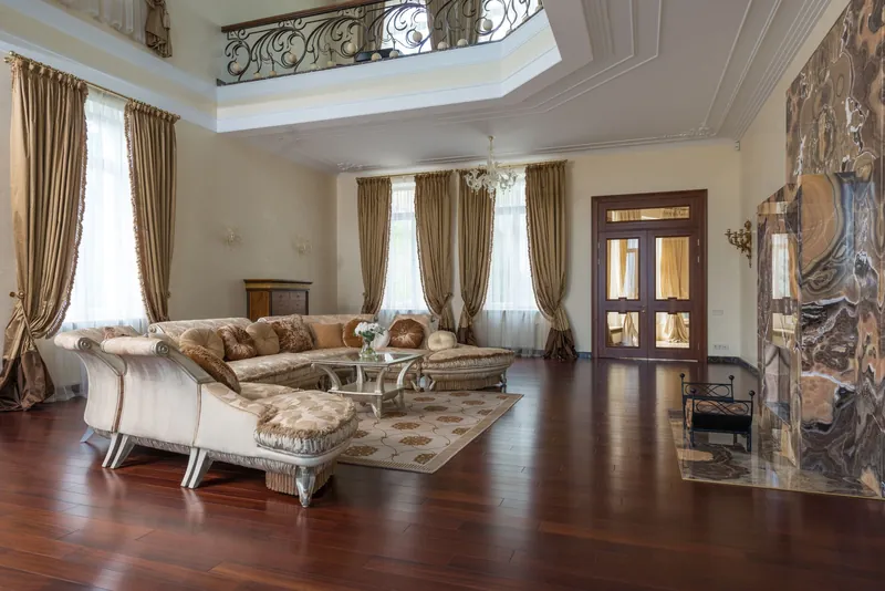 Illustrative stock image for an example listing: Kitchen and dining area of 3-Bedroom Apartment in Kayaşehir